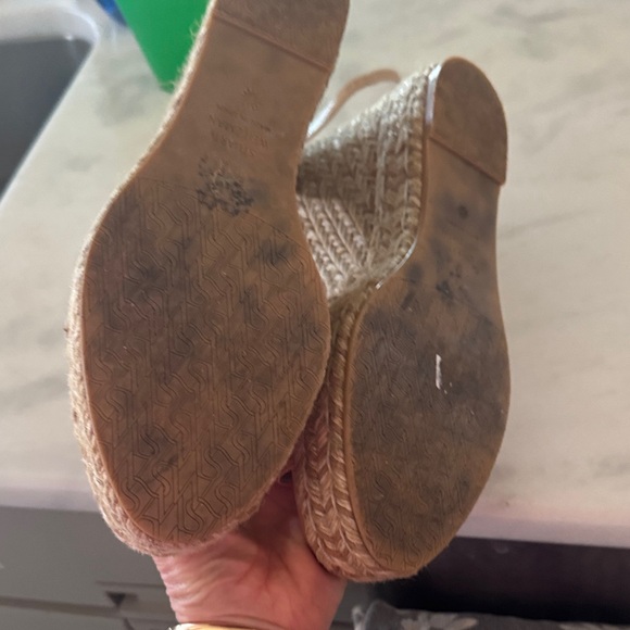 Stuart Weitzman Brown Leather Wedges - Picture 6 of 6